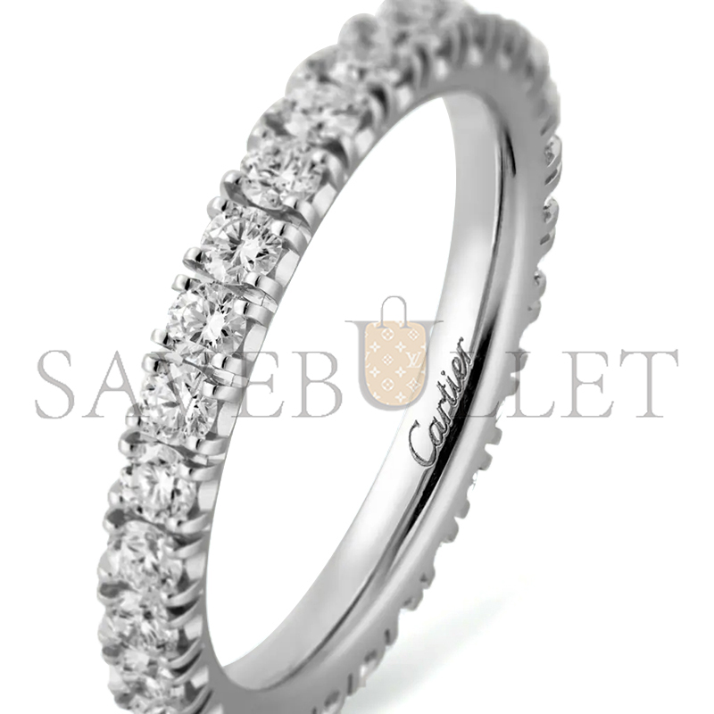 CARTIER ETINCELLE DE CARTIER WEDDING RING, WIDTH 2.6 MM, PAVED B4087100